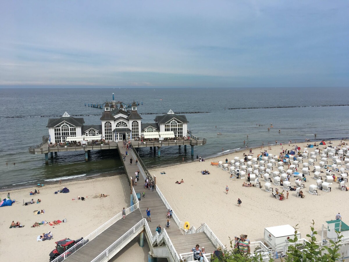 sea city landscape beach