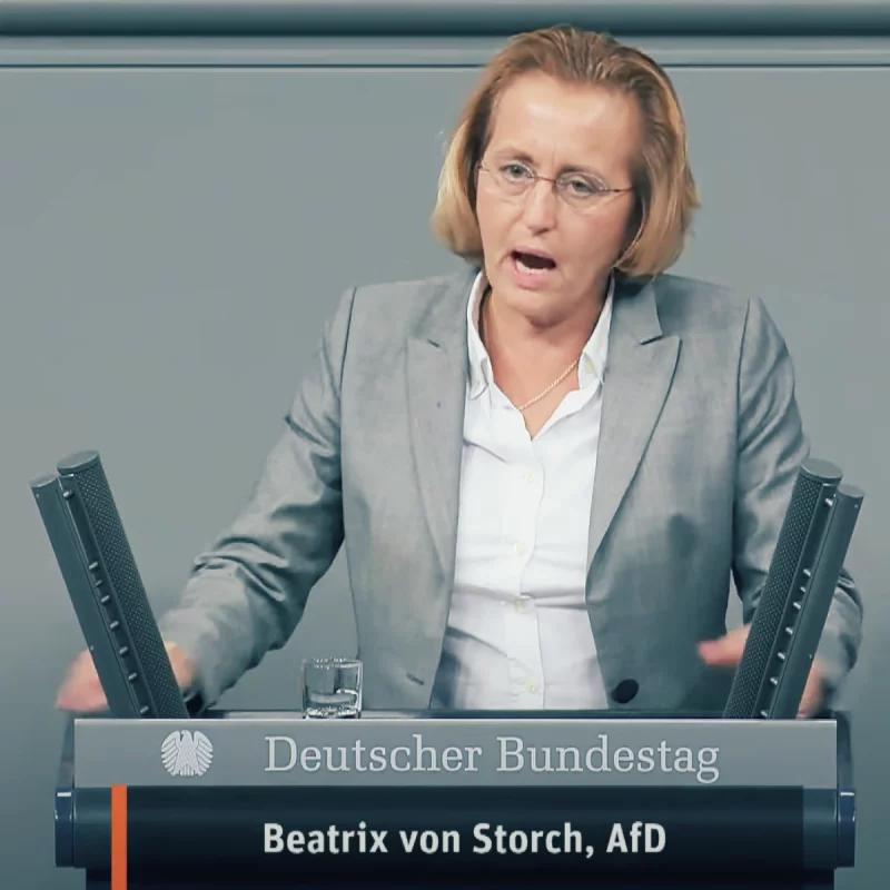 Eklat im Bundestag bei Rede von Beatrix von Storch zum Selbstbestimmungsgesetz