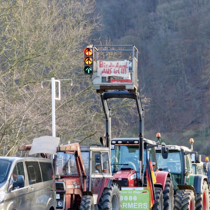 Bauernproteste: Ermittlungen zu “Ampel-Galgen” in Sachsen-Anhalt eingestellt