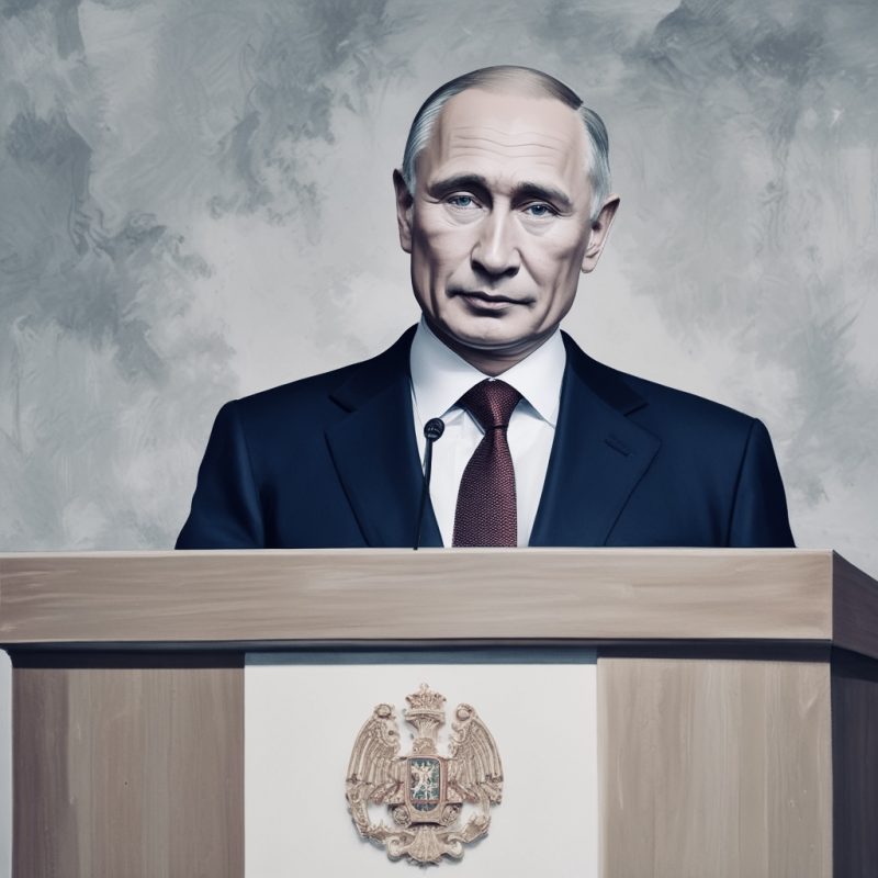 Putin droht bei „Rede zur Lage der Nation“ zurück