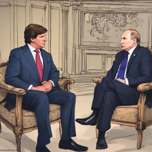 Tucker Carlson in der Moskauer Höhle des Löwen