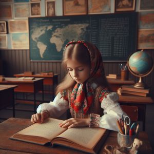 In Putins Russland werden Kinder nicht von drei Bewaffneten aus dem Unterricht geholt, weil sie ihr Land als Heimat bezeichnen