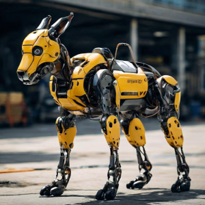 Bahn testet Roboterhunde gegen Sprayer