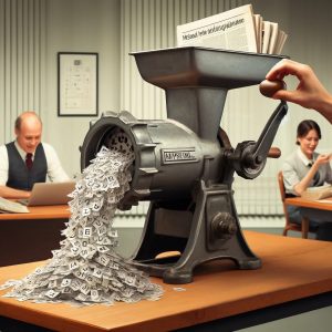 Freiwillige Zensur optimiert mit dem Fleischwolf