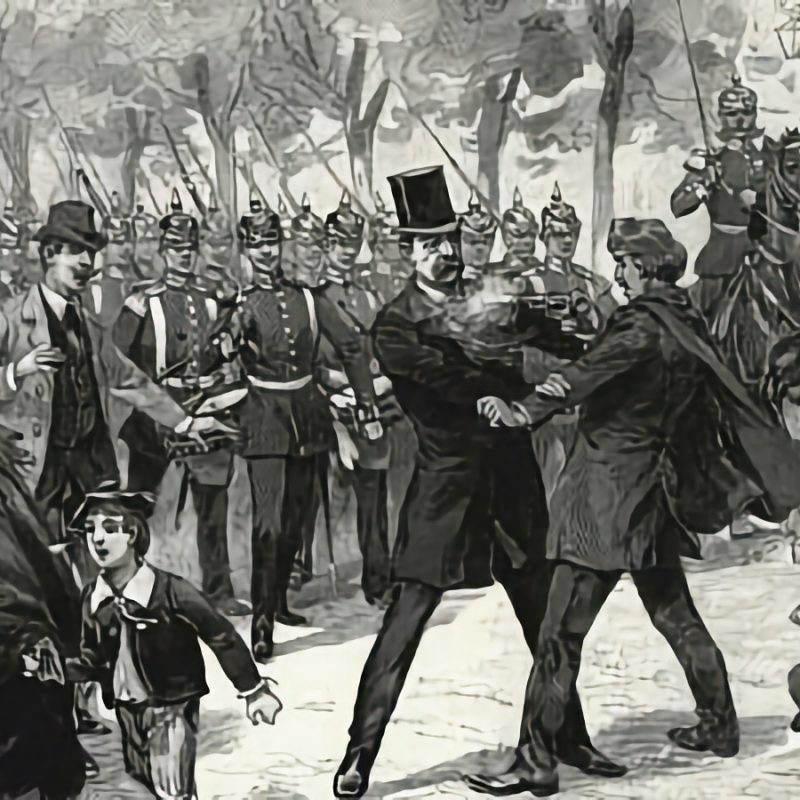 Das Attentat auf Otto von Bismarck am 7. Mai 1866