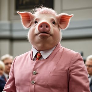 Kann ein Schwein Kanzler sein?