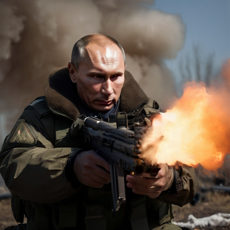 Putin greift auf jeden Fall die Nato an, wird aber täglich von der Ukraine besiegt