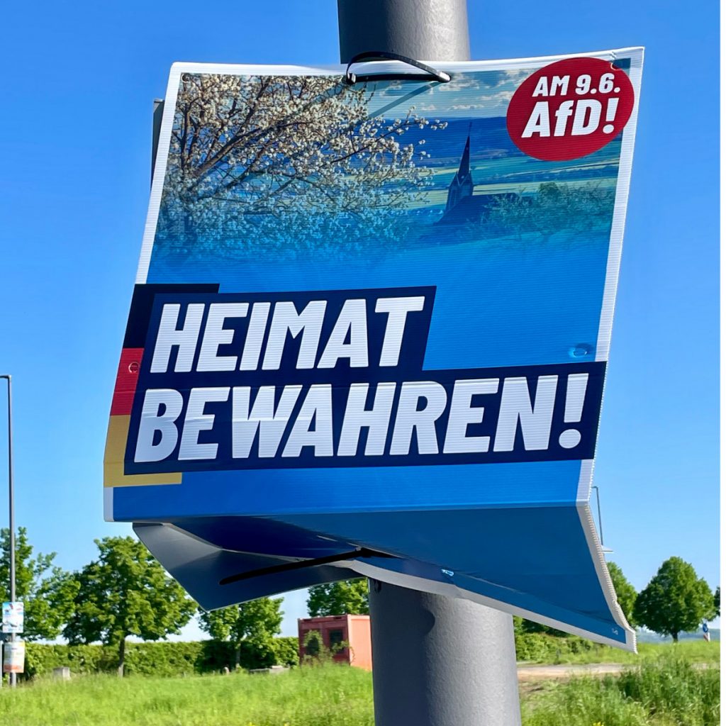 Pfarrer hängt AfD-Plakate ab: Demokratie nach eigener Auslegung?
