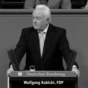 Herr Kubicki, mit Verlaub