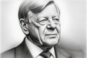 Helmut Schmidt 1999: Der Geschichts-Flagellantismus kann zur selbsterfüllenden Prophetie werden und die Zukunft eines Volkes gefährden