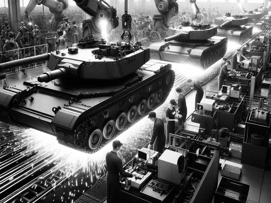 Kriegswirtschaft: Vom Autobau zur Panzer-Fabrik