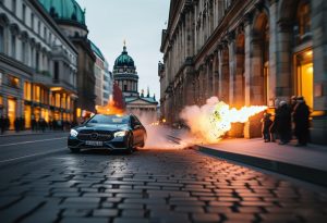 Blutige Straßen in Berlin