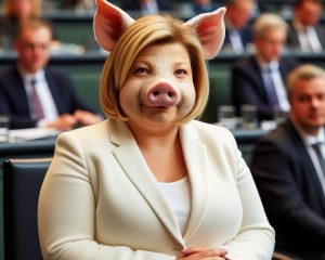 Wer ist dieses Fascho-Schwein?