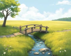 Ein Brett, ein Bach und die Brandenburg-Wahl