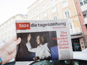 taz kündigt das Ende der täglichen gedruckten Ausgabe an