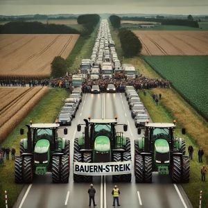 Bundesweite Bauern-Demos legen Verkehr lahm ab 20.11.24