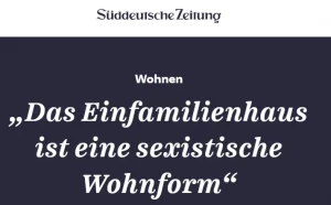 Süddeutsche: Kasernen statt Einfamilienhäuser