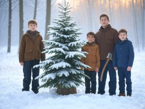 „Christbaumstehlen“ in Bayern, 1966
