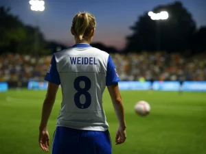 Weidel ließ Chancen liegen, schoss aber ein wichtiges Tor