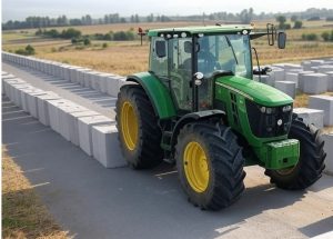 Demonstrationen per Traktor schützen