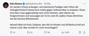 Die Todesliste des Herrn Ahrens