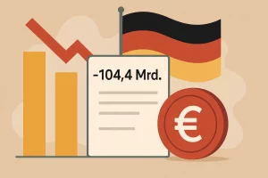 Rekordausgaben und wachsendes Defizit: Staat macht 2024 über 100 Milliarden Euro Miese