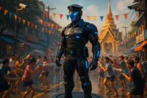 RoboCop auf Thailändisch: Polizei setzt erstmals KI-Cyborg ein