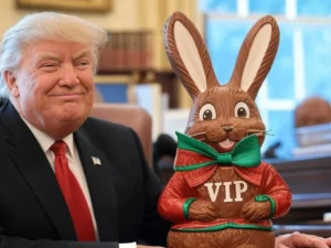 Donald J. Trump und der Osterhase