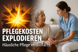 Pflegekosten explodieren: In zehn Jahren fast überall verdoppelt – bei häuslicher Pflege sogar verdreifacht!