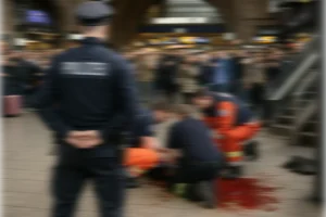Messer-Terror in Hamburg – Frau sticht im Hauptbahnhof wahllos um sich