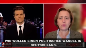 Beatrix von Storch in der Matt Gaetz Show: „Sie fürchten die Demokratie“