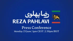 Kronprinz Reza Pahlavi kündigt Pressekonferenz und seine Rückkehr an