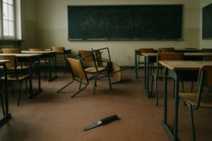 Blutiger Schulalltag:Jährlich über 7.000 Gewalttaten an Schulen – 743 Messerangriffe inklusive