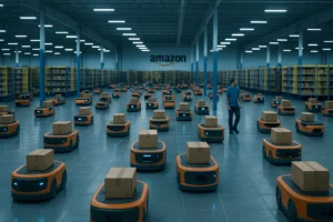 Amazon bald mit mehr Robotern als Menschen: Der große Job-Reset läuft!