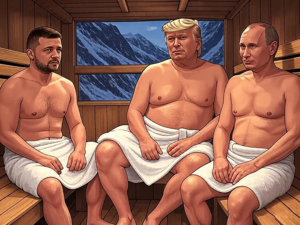 Swingertreff in Washington – Flotter Friedensdreier in Moskau?