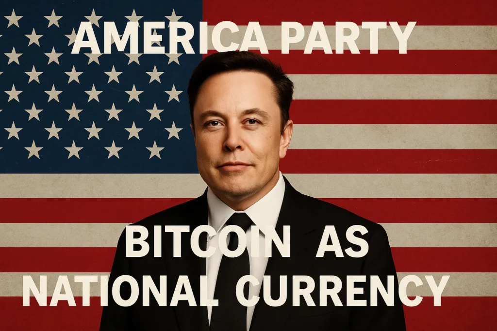 Musk knickt ein: Pro-Bitcoin „America Party“ bleibt ein Traum!