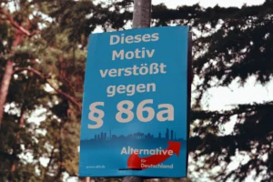 Justizskandal in Frankfurt: AfD-Plakat als Nazi-Vorwurf missbraucht