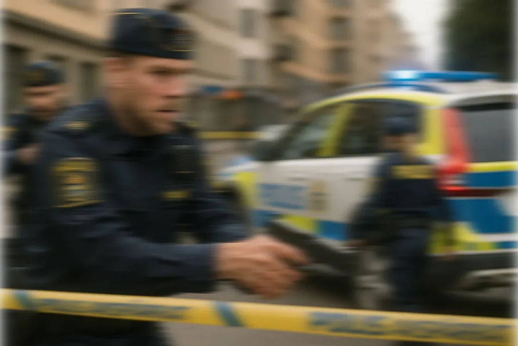 Schießerei vor Moschee in Örebro: Zwei Verletzte, Polizei sucht Täter