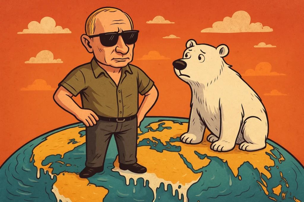 Aufgedeckt: Kalter Krieg wegen Klimawandel dahin geschmolzen – darum ist Putin so sauer!