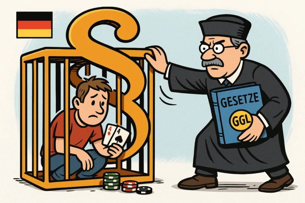 Wie deutsche Politik Spieler in illegales Glücksspiel zwingt