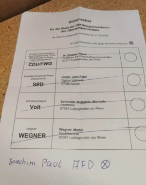 Sensation: Ludwigshafen hat gewählt!