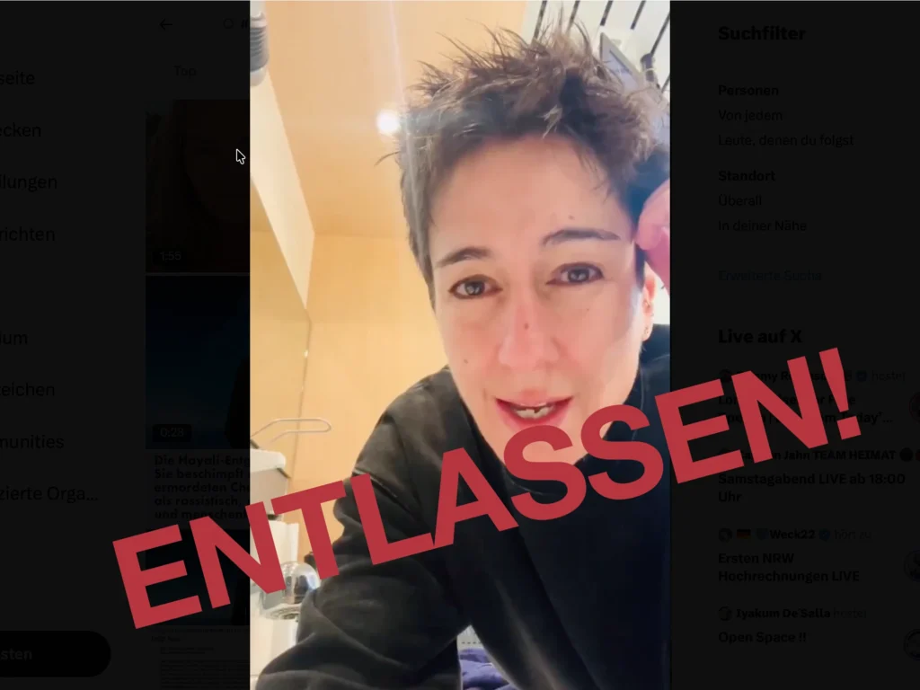 X-Gemeinde fordert Konsequenzen für #Hayali