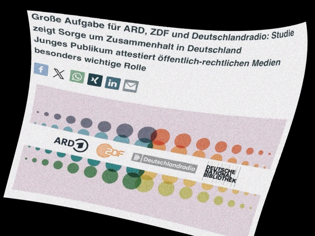 Ekelhaftes Selbstlob – Staatsfunk feiert sich mit zweifelhafter Umfrage