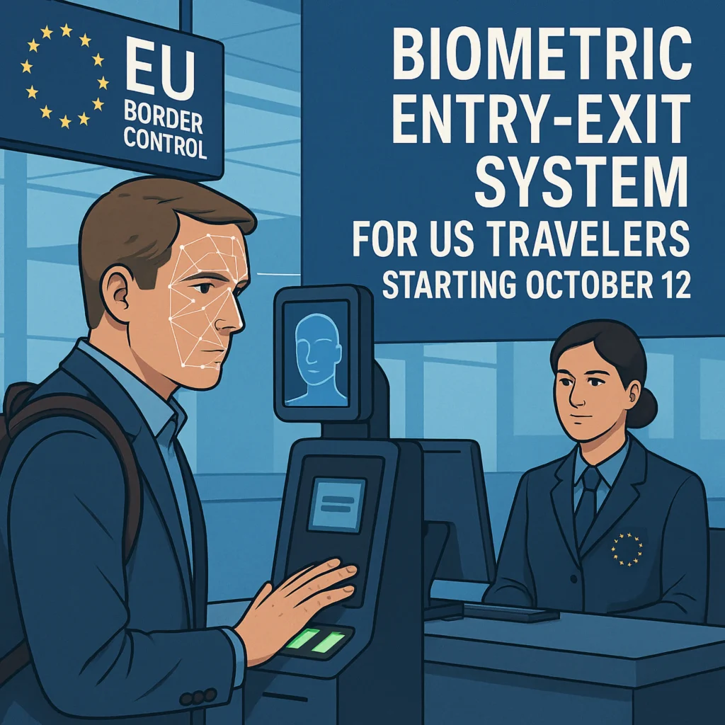 EU startet biometrisches Überwachungssystem für US-Reisende