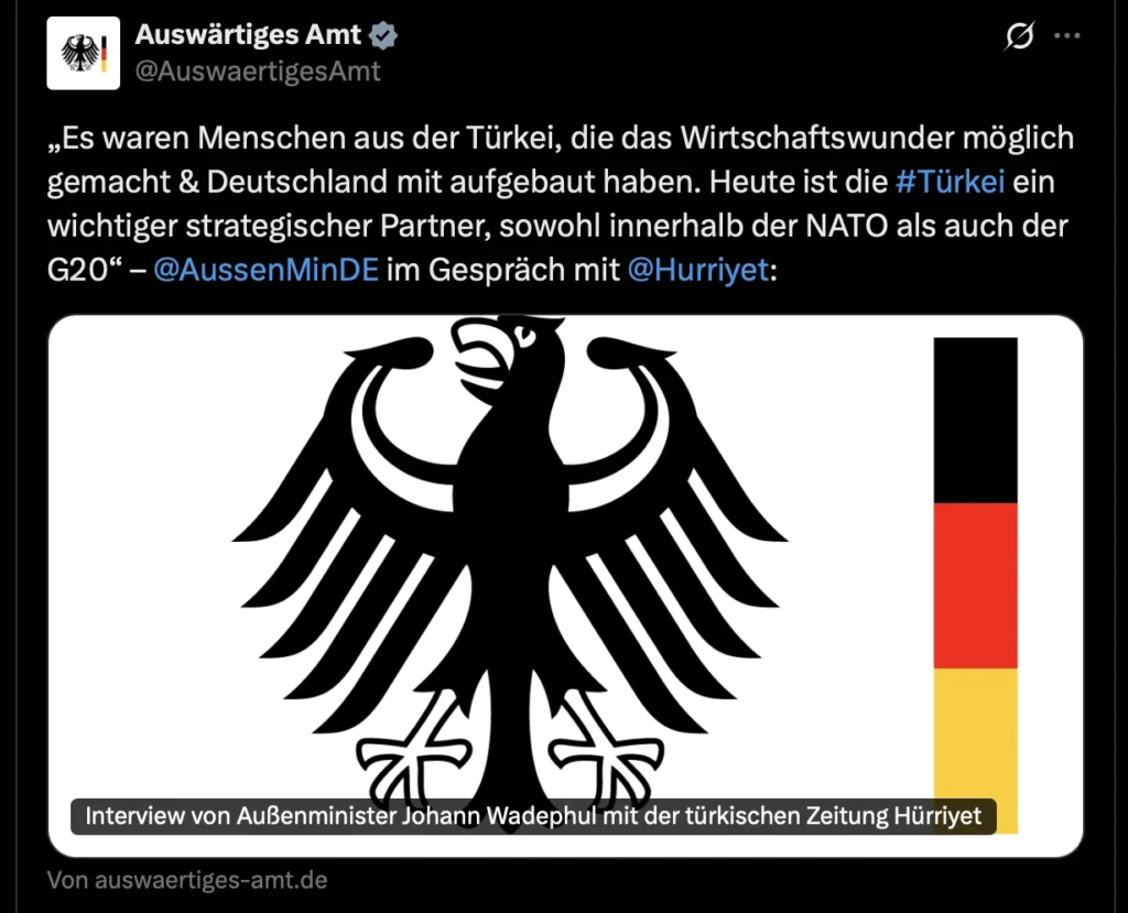 Türken haben Deutschland nicht aufgebaut!