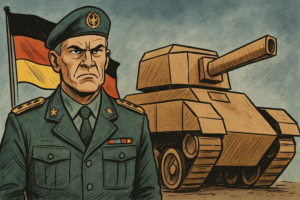 Bundeswehr-General droht Russland – und alle so: Aha.