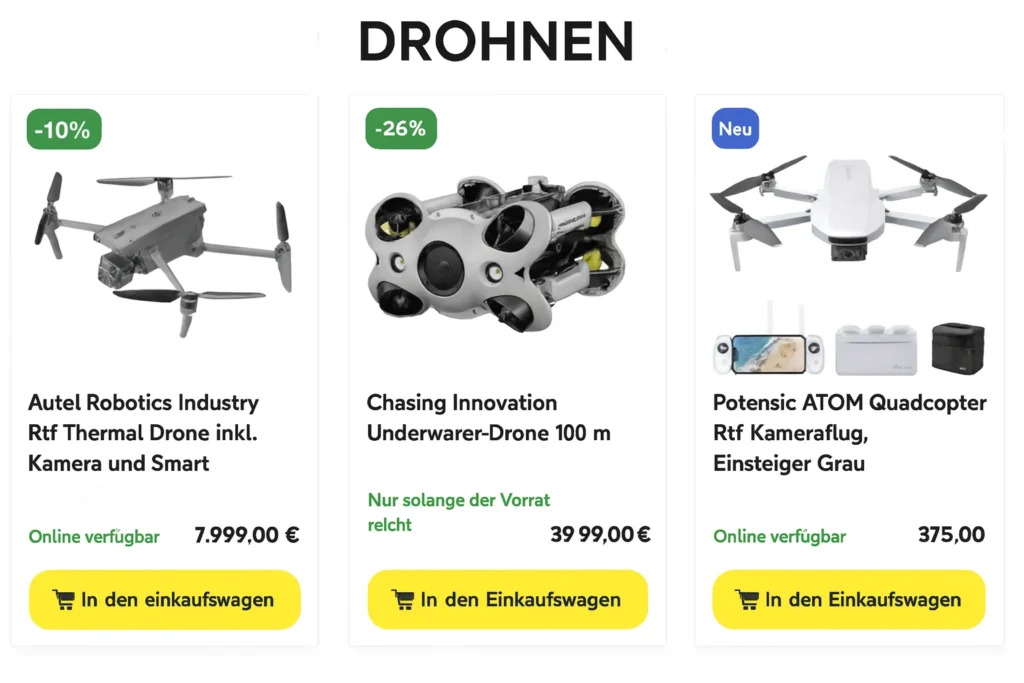 Was soll die plötzliche Drohnenhysterie?