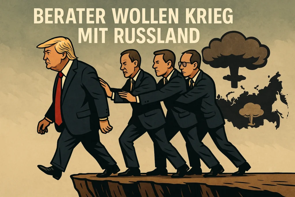 Trump-Insider warnt: „Berater wollen Krieg mit Russland“