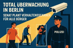 Totalüberwachung in Berlin: Senat plant Verhaltensscanner für alle Bürger