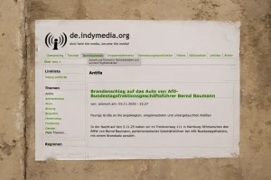 Brandstiftung: Auto von AfD-Politiker Baumann abgefackelt – Bekennerschreiben aufgetaucht